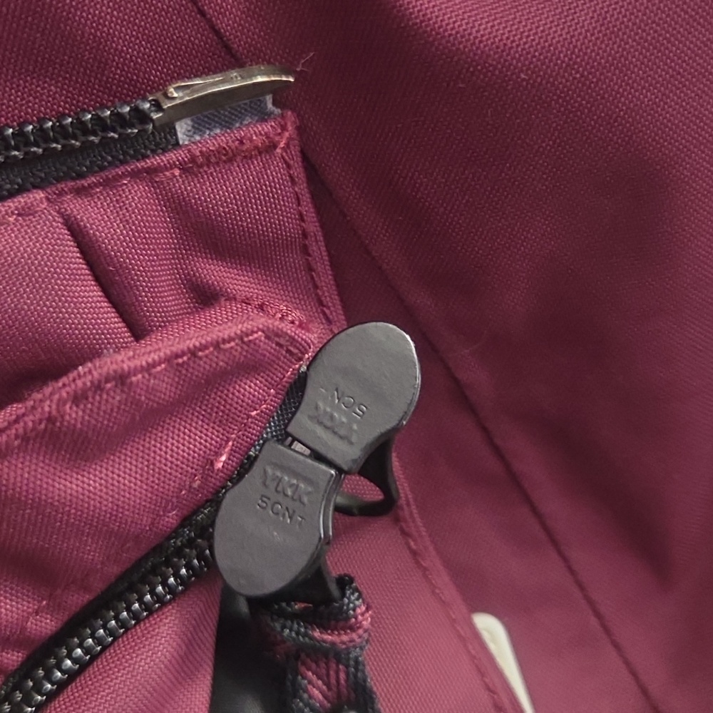 The North Face Burgundy Hooded Jacket - Picture 13 of 16